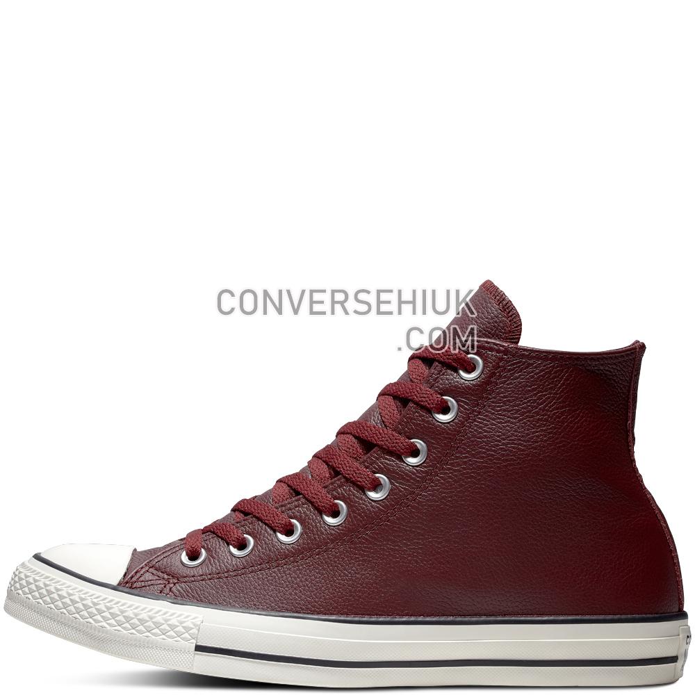 Converse Chuck Taylor All Star Leather High Top Dark/Burgundy/Dark/Burgundy 161494C Shoes