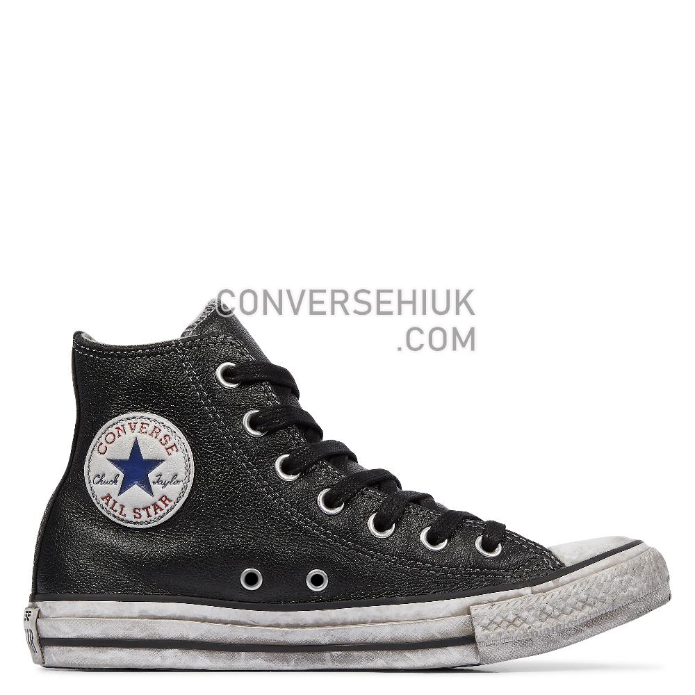 Converse Chuck Taylor All Star Vintage Leather Black/White/Black 158575C Shoes