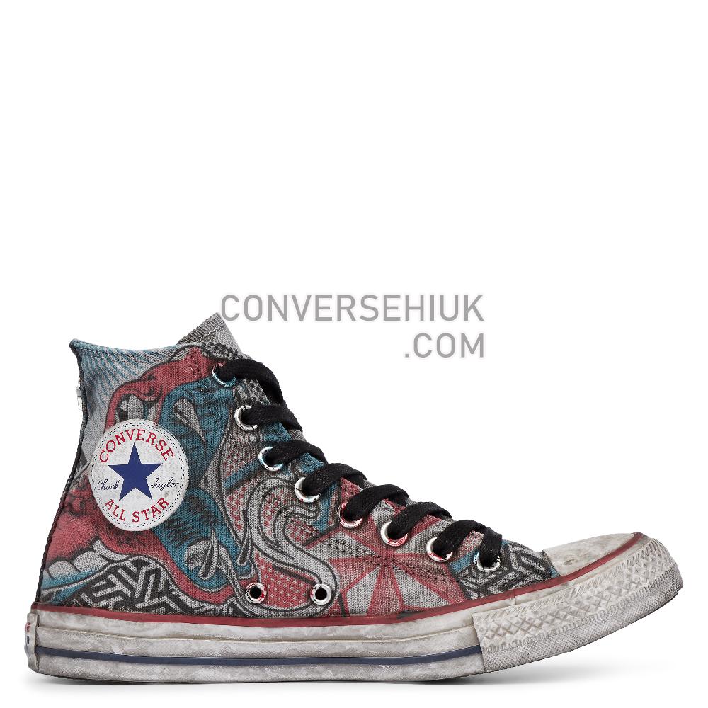 Converse Chuck Taylor All Star Snake Tattoo High Top Snake/Tattoo 164519C Shoes