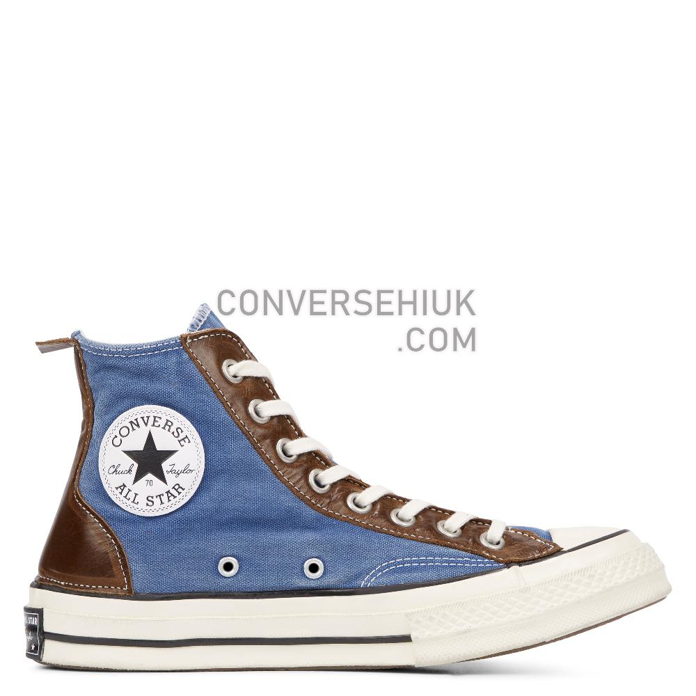 Converse Chuck 70 Vintage Leather High Top Navy/Vintage/Leather/White 164679C Shoes