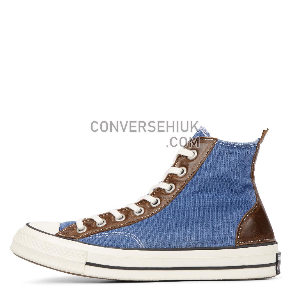 Converse Chuck 70 Vintage Leather High Top Navy/Vintage/Leather/White 164679C Shoes