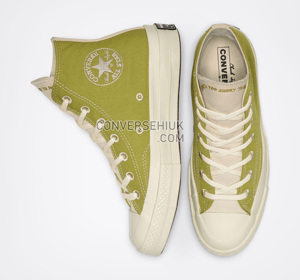 Converse Chuck 70 Renew Canvas High Top Moss/Natural/Black 165421C Shoes