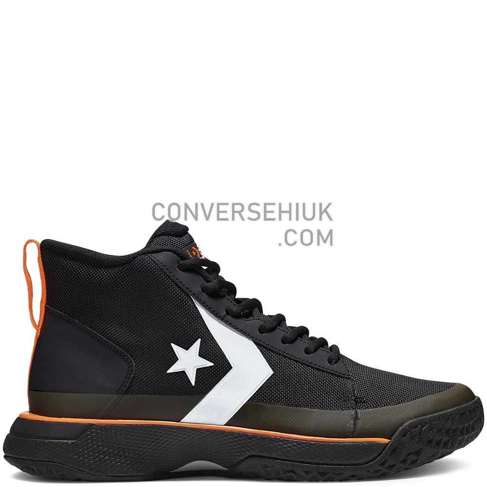 Converse x Tinker Hatfield Star Series BB Mid Black/Bold/Mandarin/Wolf/Grey 165592C Shoes