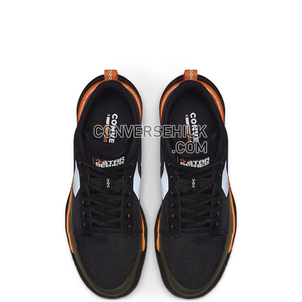 Converse x Tinker Hatfield Star Series BB Mid Black/Bold/Mandarin/Wolf/Grey 165592C Shoes