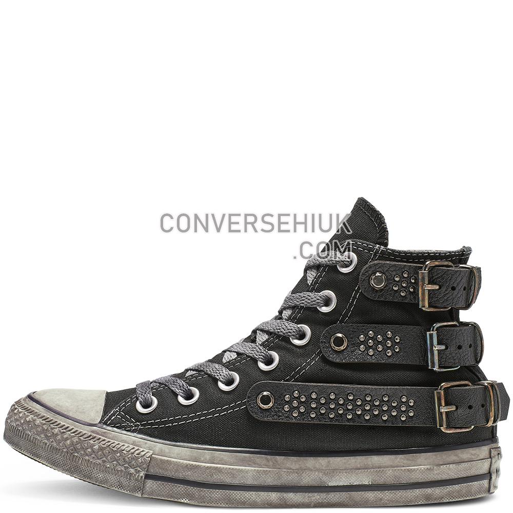 Converse Chuck Taylor All Star Studded High Top Black/Buckle/Studded/Black 164524C Shoes