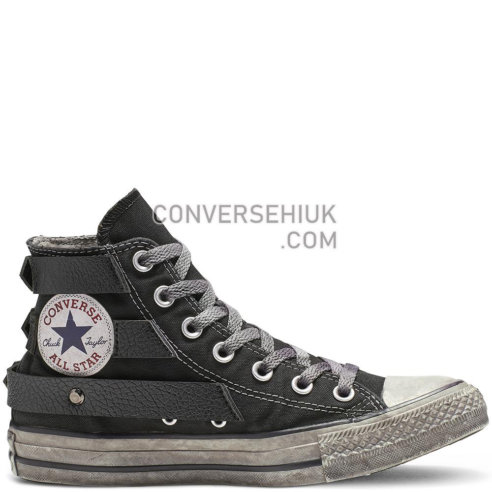 Converse Chuck Taylor All Star Studded High Top Black/Buckle/Studded/Black 164524C Shoes