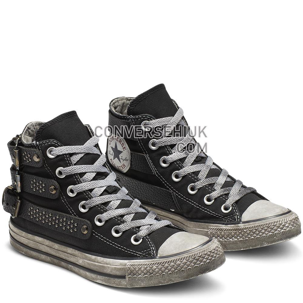 Converse Chuck Taylor All Star Studded High Top Black/Buckle/Studded/Black 164524C Shoes