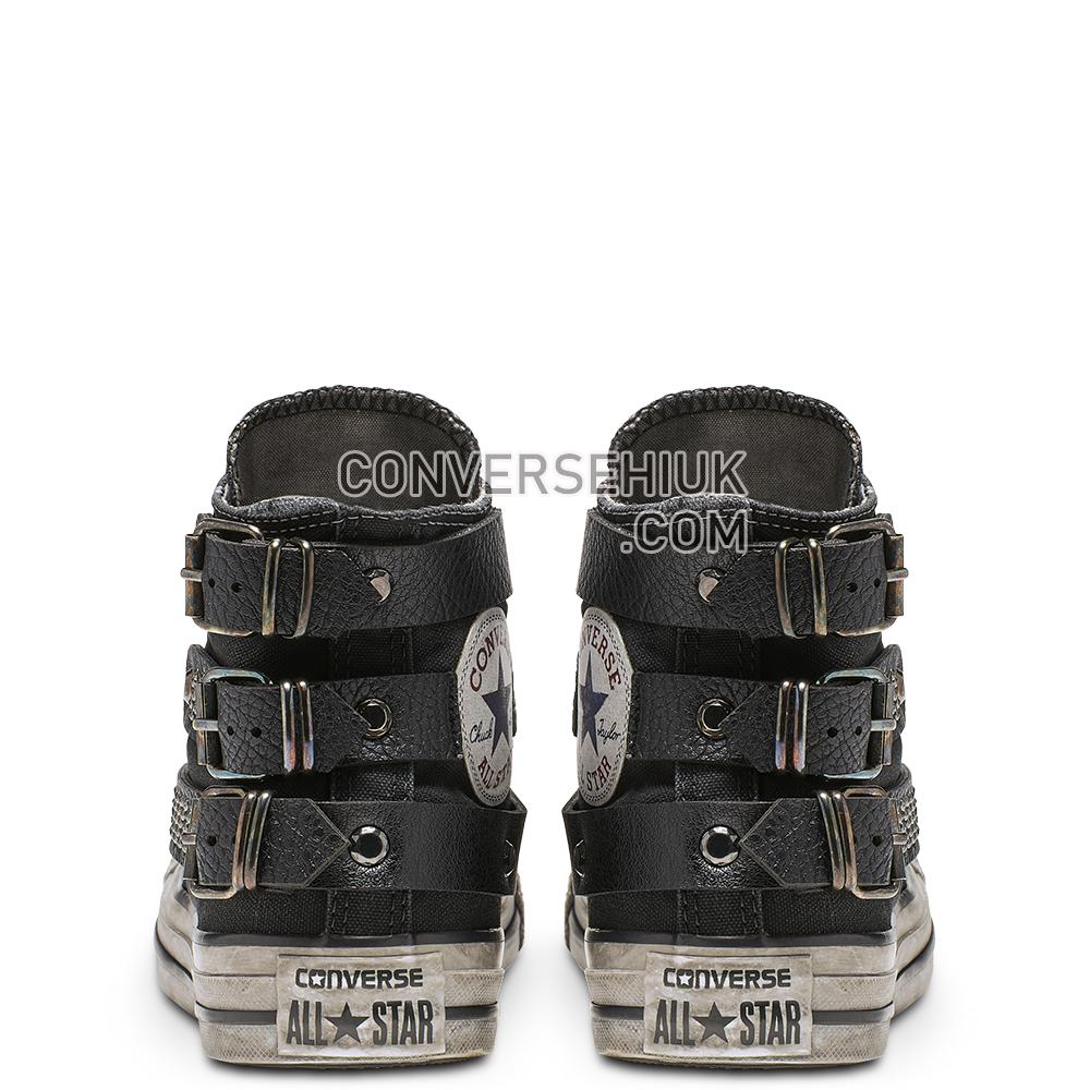 Converse Chuck Taylor All Star Studded High Top Black/Buckle/Studded/Black 164524C Shoes