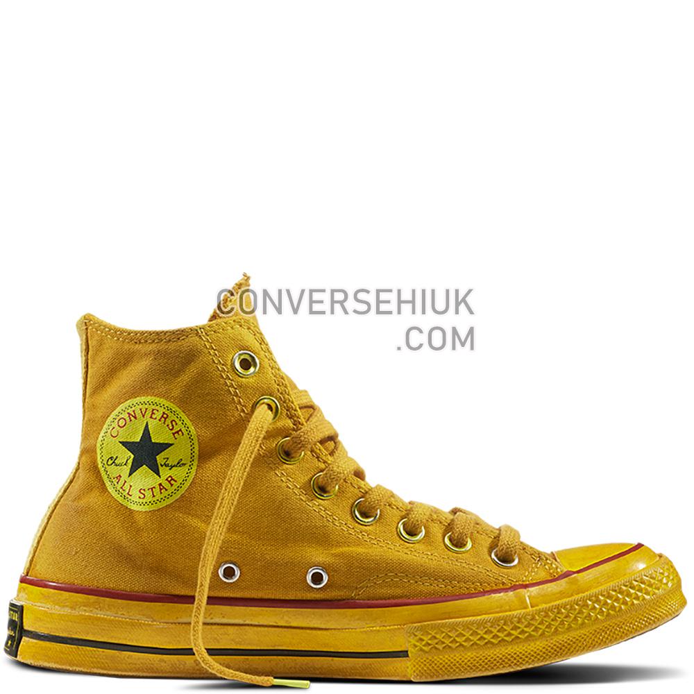 Converse Chuck 70 Crafted Dye High Top Turmeric/Egret/Black 160446C Shoes