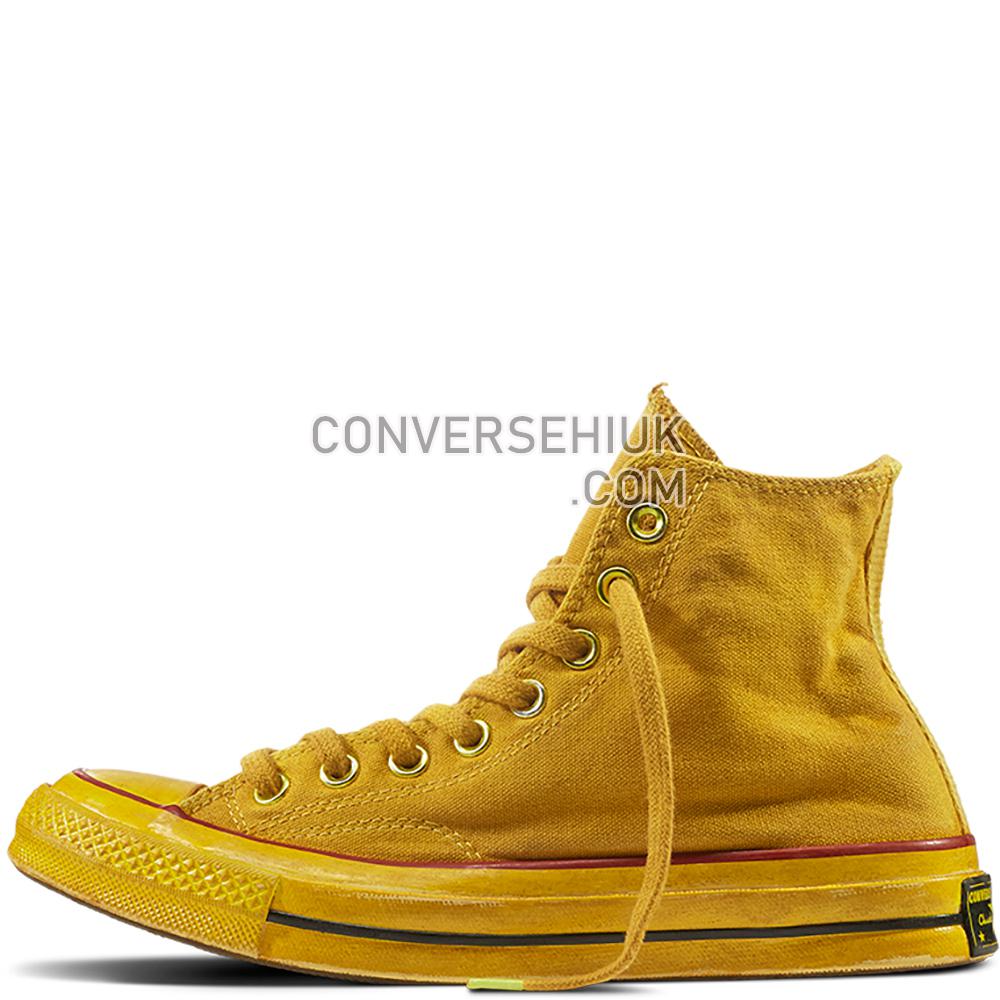 Converse Chuck 70 Crafted Dye High Top Turmeric/Egret/Black 160446C Shoes