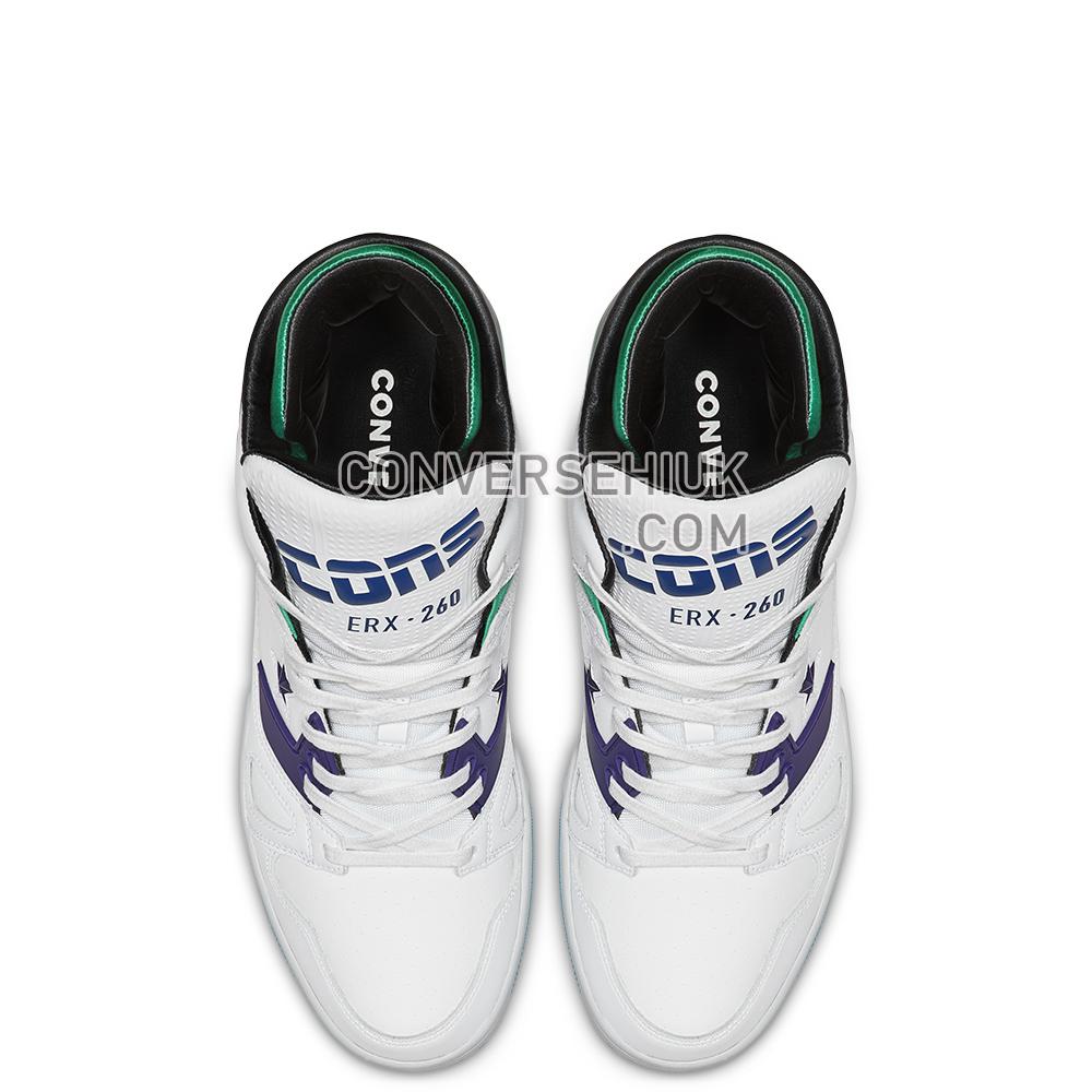 Converse ERX 260 Mid Jewel Pack White/Court/Purple/Bold/Jade 163779C Shoes