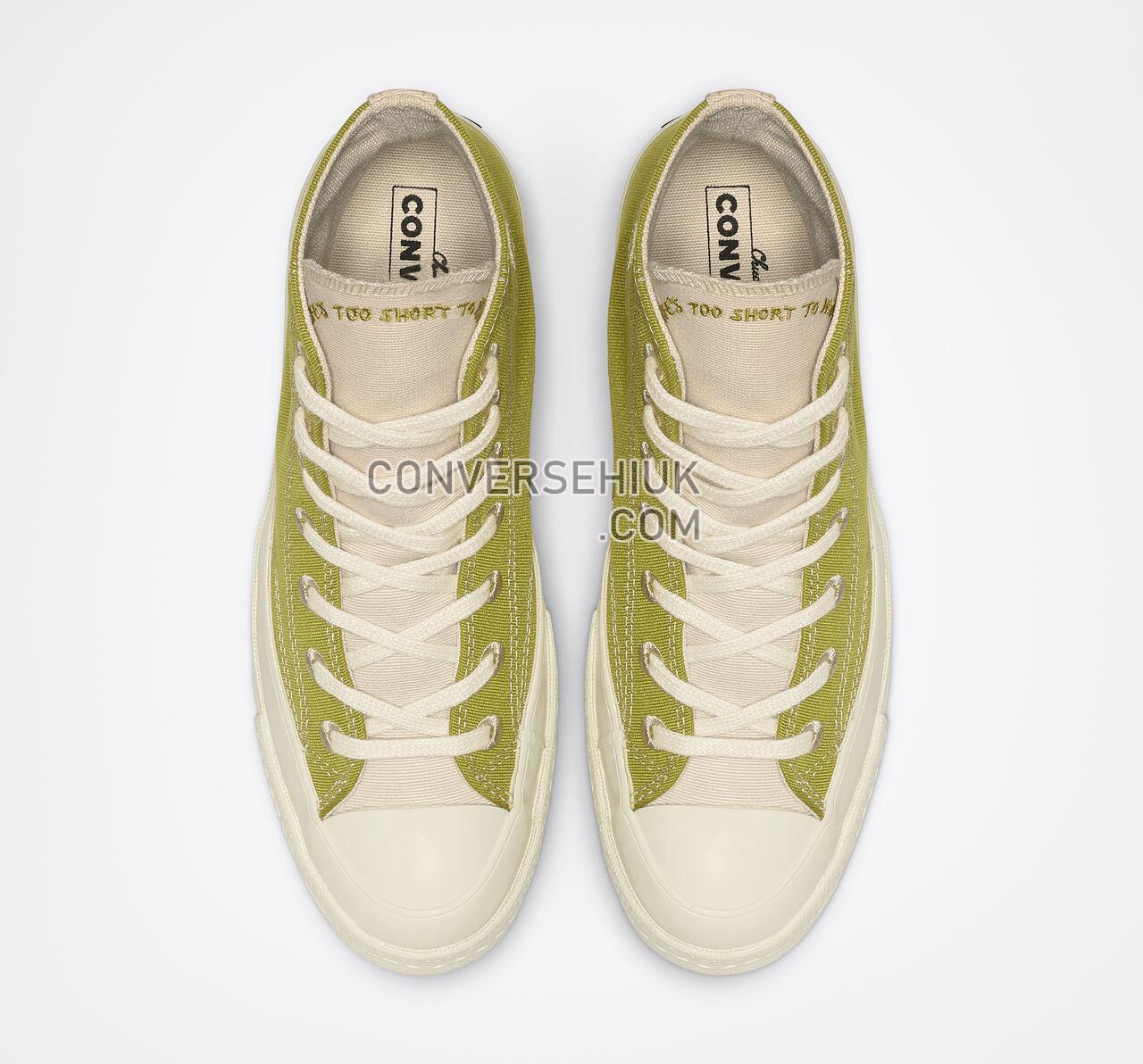 Converse Chuck 70 Renew Canvas High Top Moss/Natural/Black 165421C Shoes