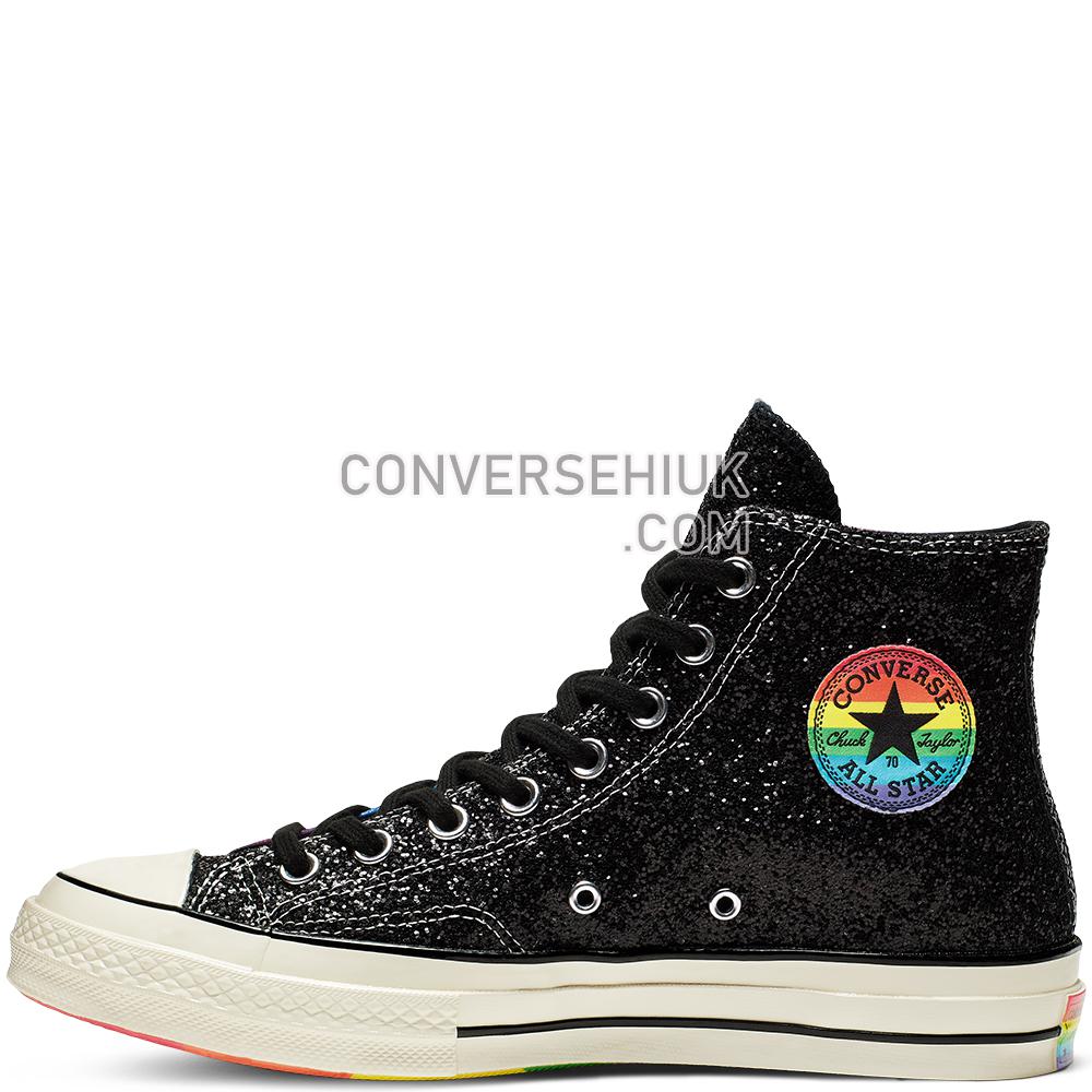 Converse Chuck 70 Pride High Top Black/Egret/Multi 165713C Shoes