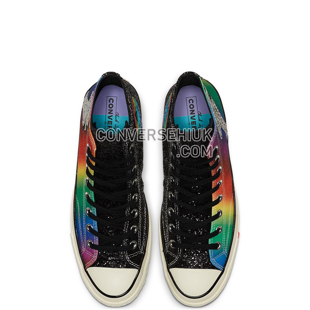 Converse Chuck 70 Pride High Top Black/Egret/Multi 165713C Shoes