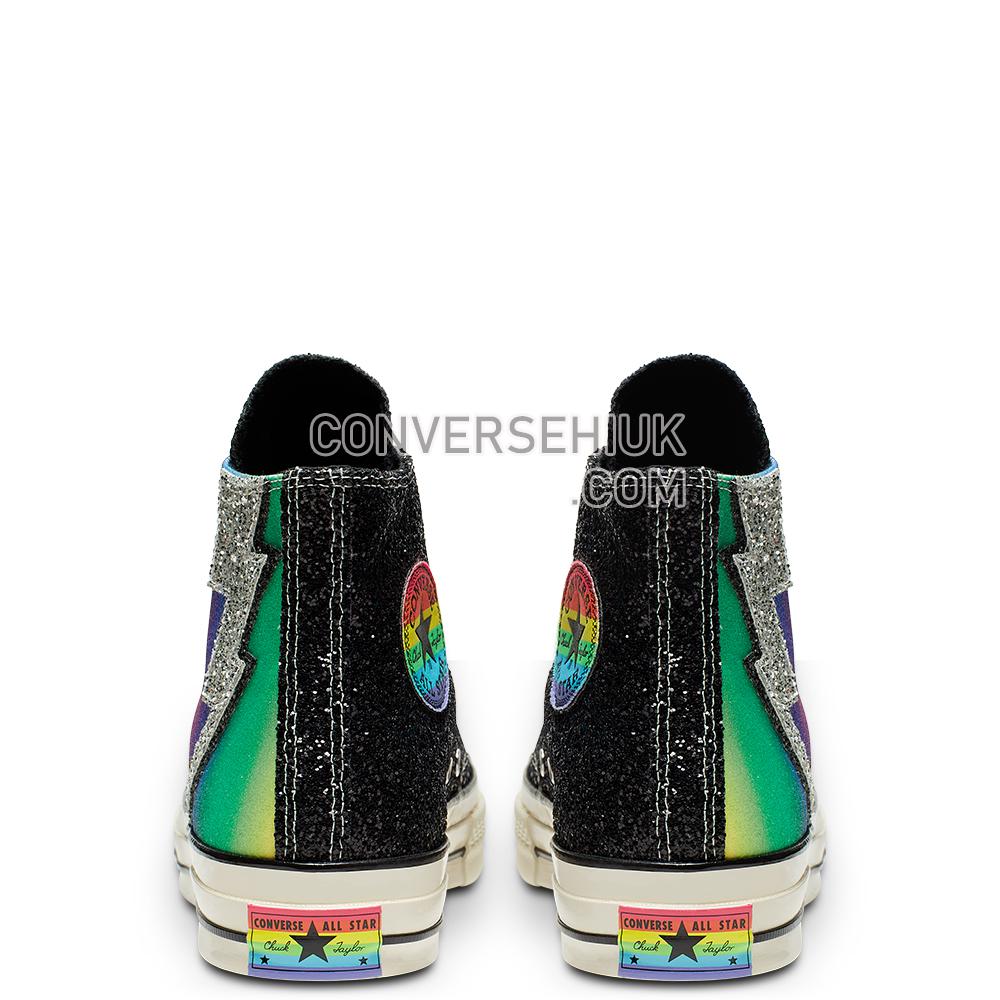 Converse Chuck 70 Pride High Top Black/Egret/Multi 165713C Shoes