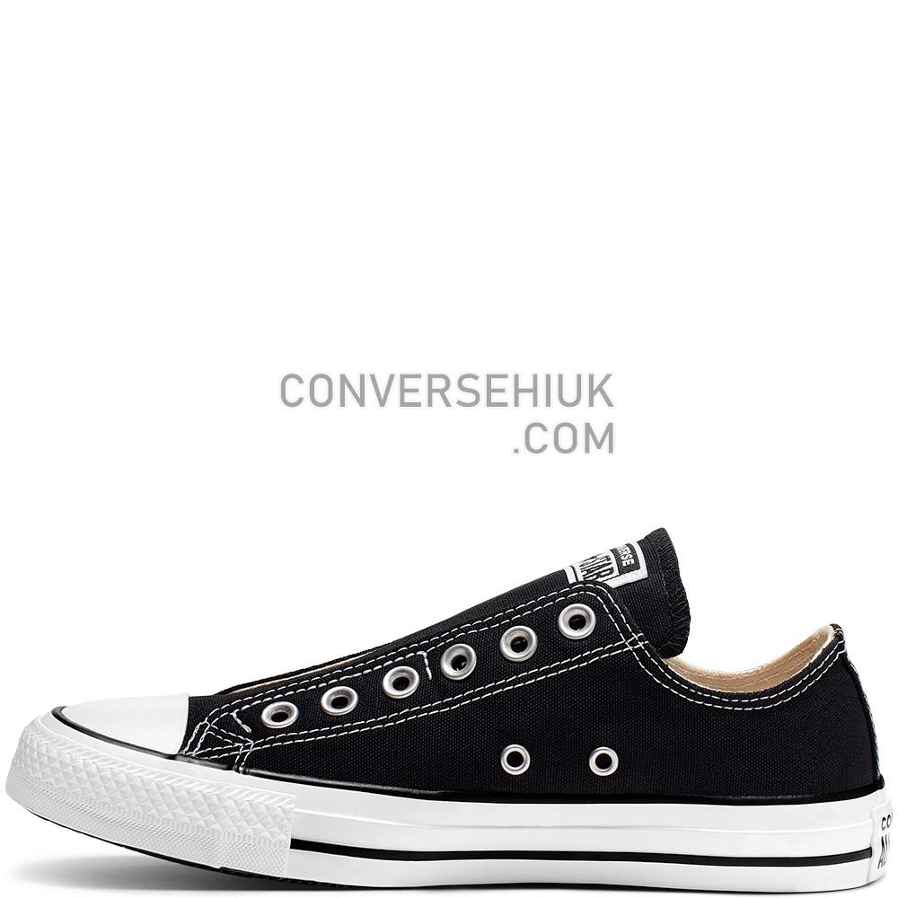 Converse Chuck Taylor All Star Slip Low Top-Black-All Star Black/White/Black 164300C Shoes