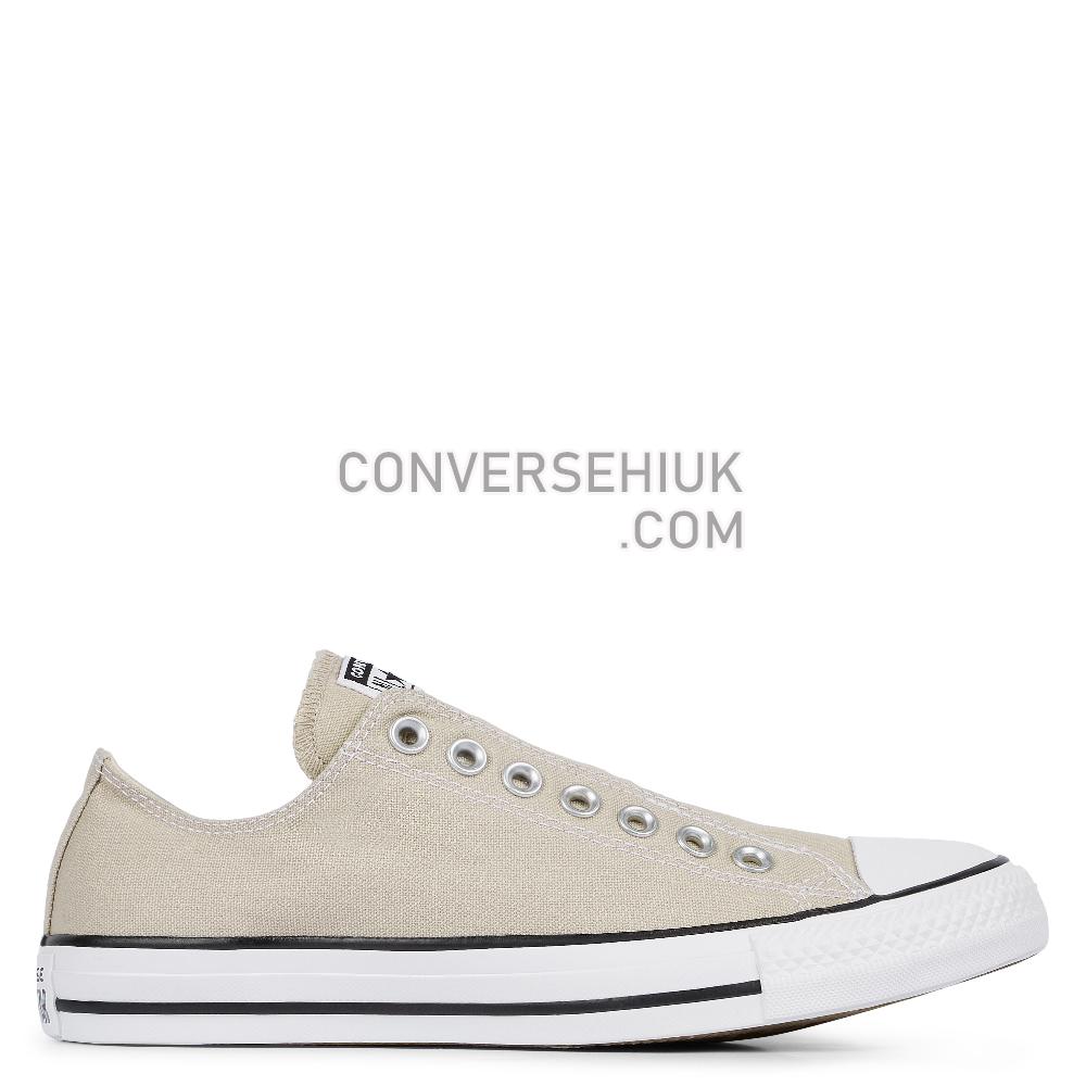 Converse Chuck Taylor All Star Slip Low Top-Brown-All Star Papyrus/White/Black 164302C Shoes