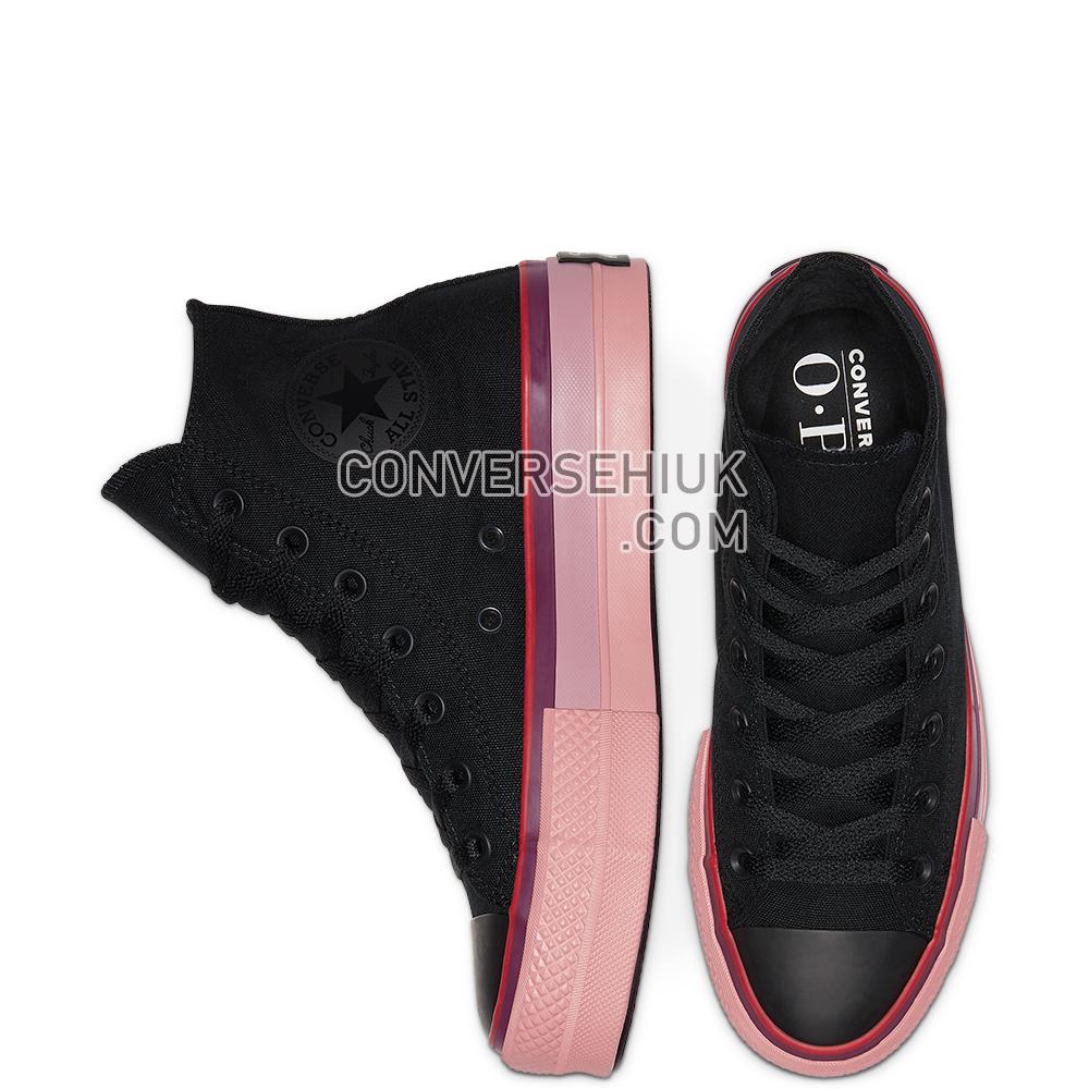 Converse x OPI Chuck Taylor All Star Platform High Top Black//Multi 566556C Shoes