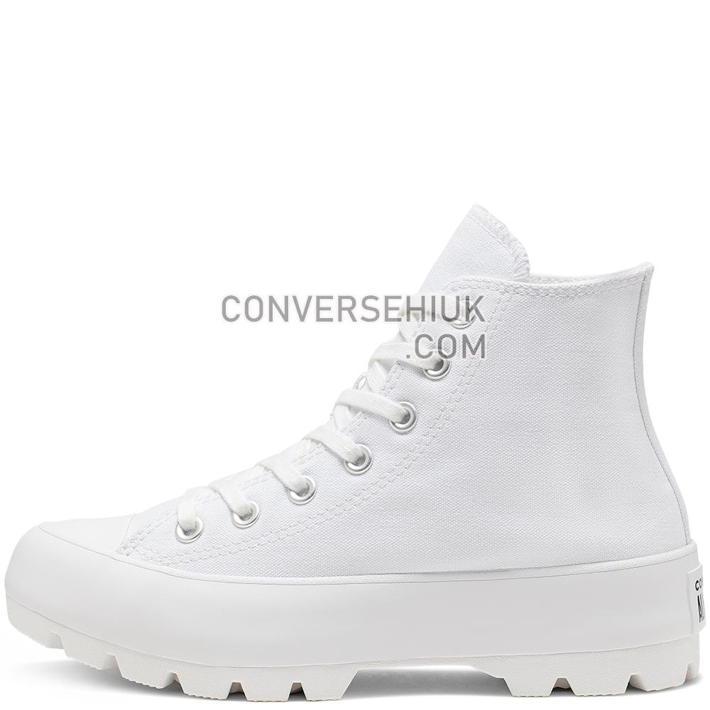 Converse Chuck Taylor All Star Lugged High Top White/Black/White 565902C Shoes