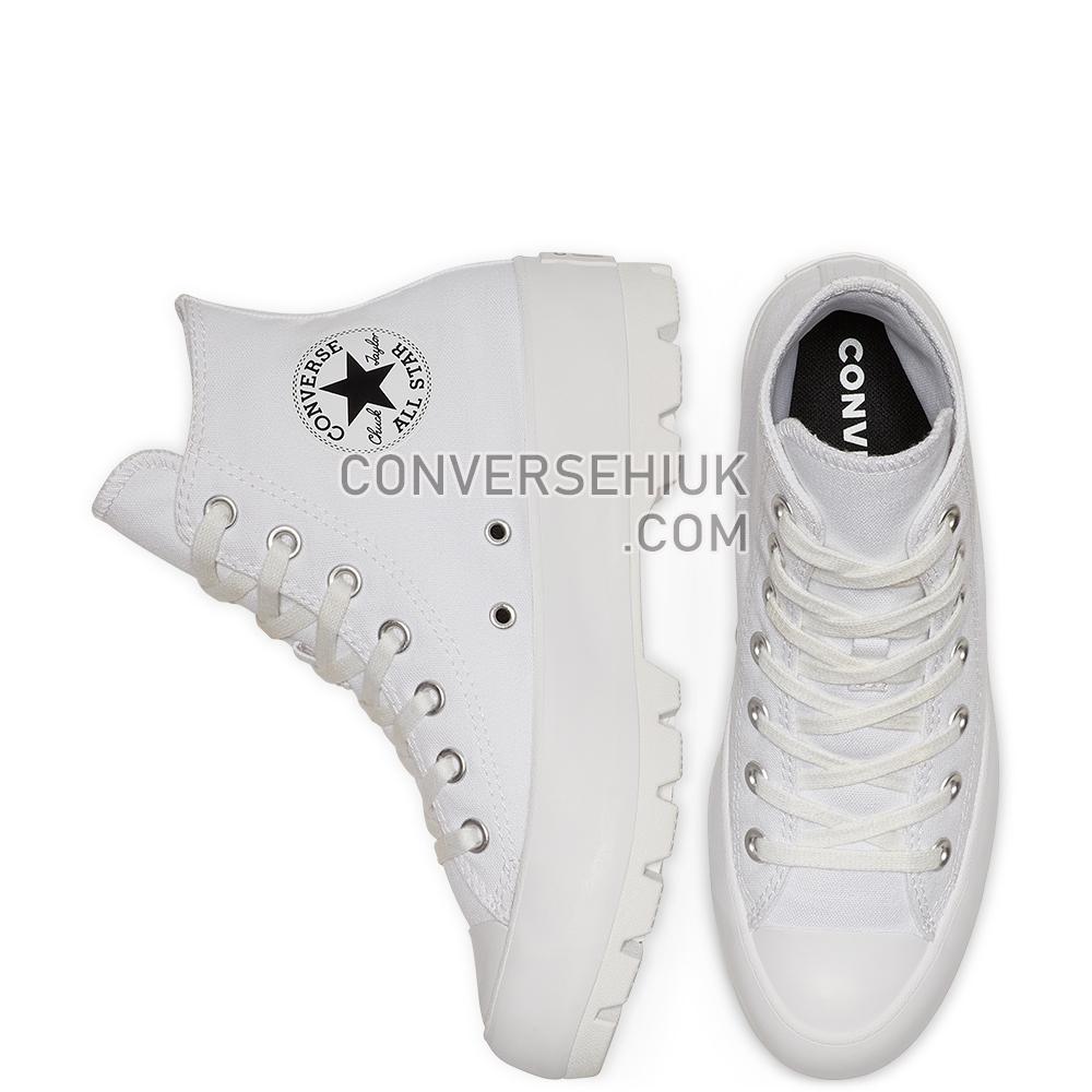 Converse Chuck Taylor All Star Lugged High Top White/Black/White 565902C Shoes