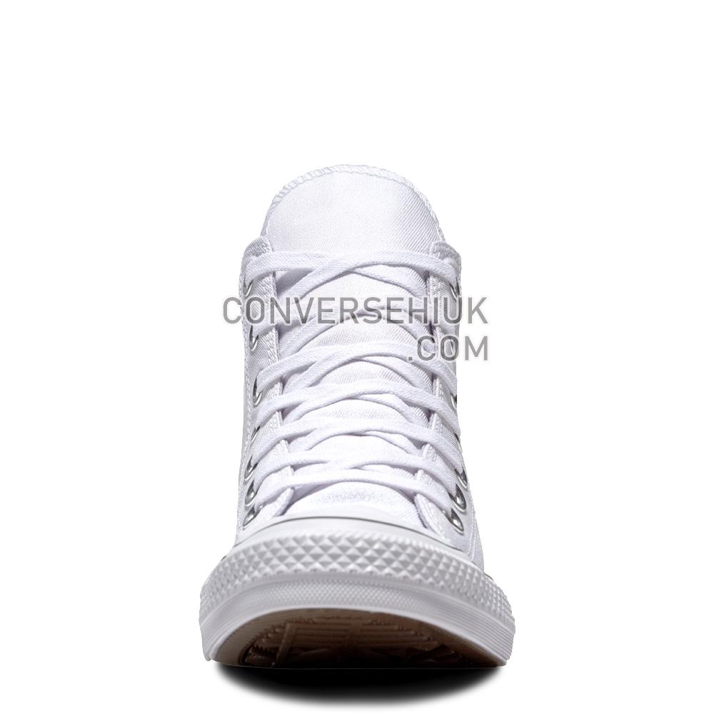 Converse Chuck Taylor All Star Precious Metals Textile High Top White/White/Black 561709C Shoes