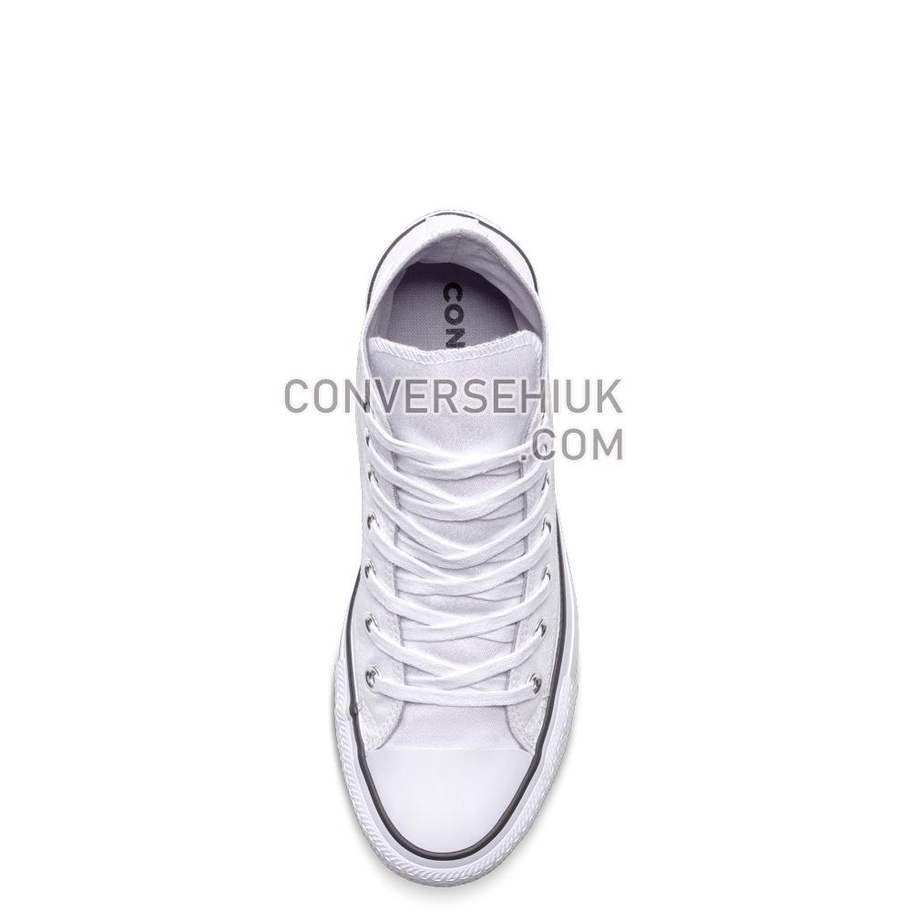 Converse Chuck Taylor All Star Precious Metals Textile High Top White/White/Black 561709C Shoes