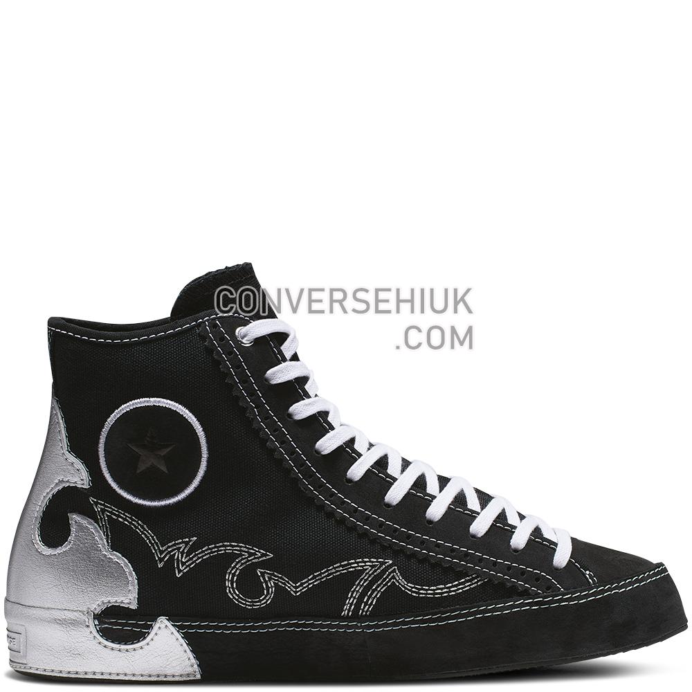 Converse Chuck Taylor All Star Sasha High Top Black/Pure/Silver/Black 565002C Shoes