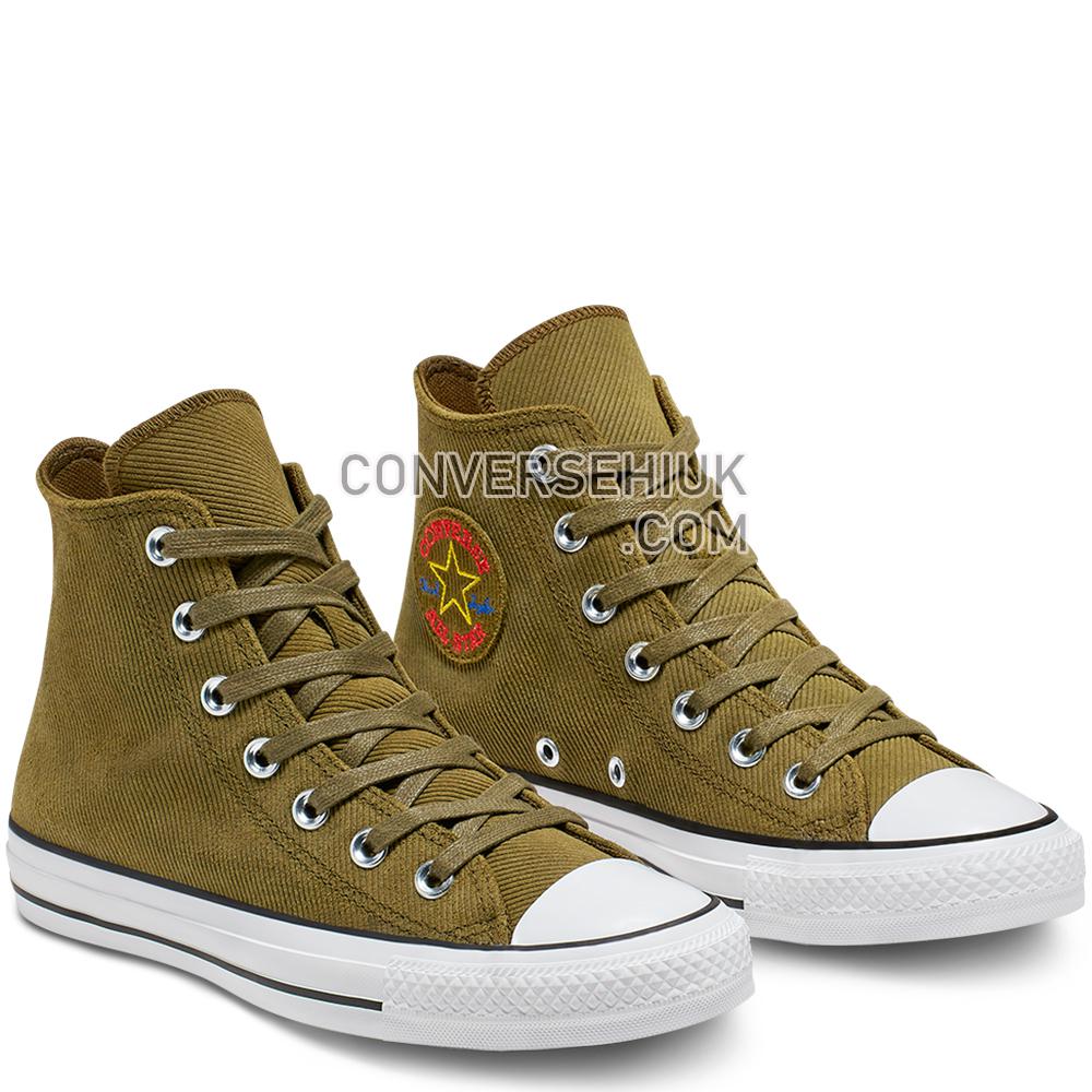 Converse Chuck Taylor All Star Retrograde High Top Surplus/Olive/Habanero/Red 564963C Shoes