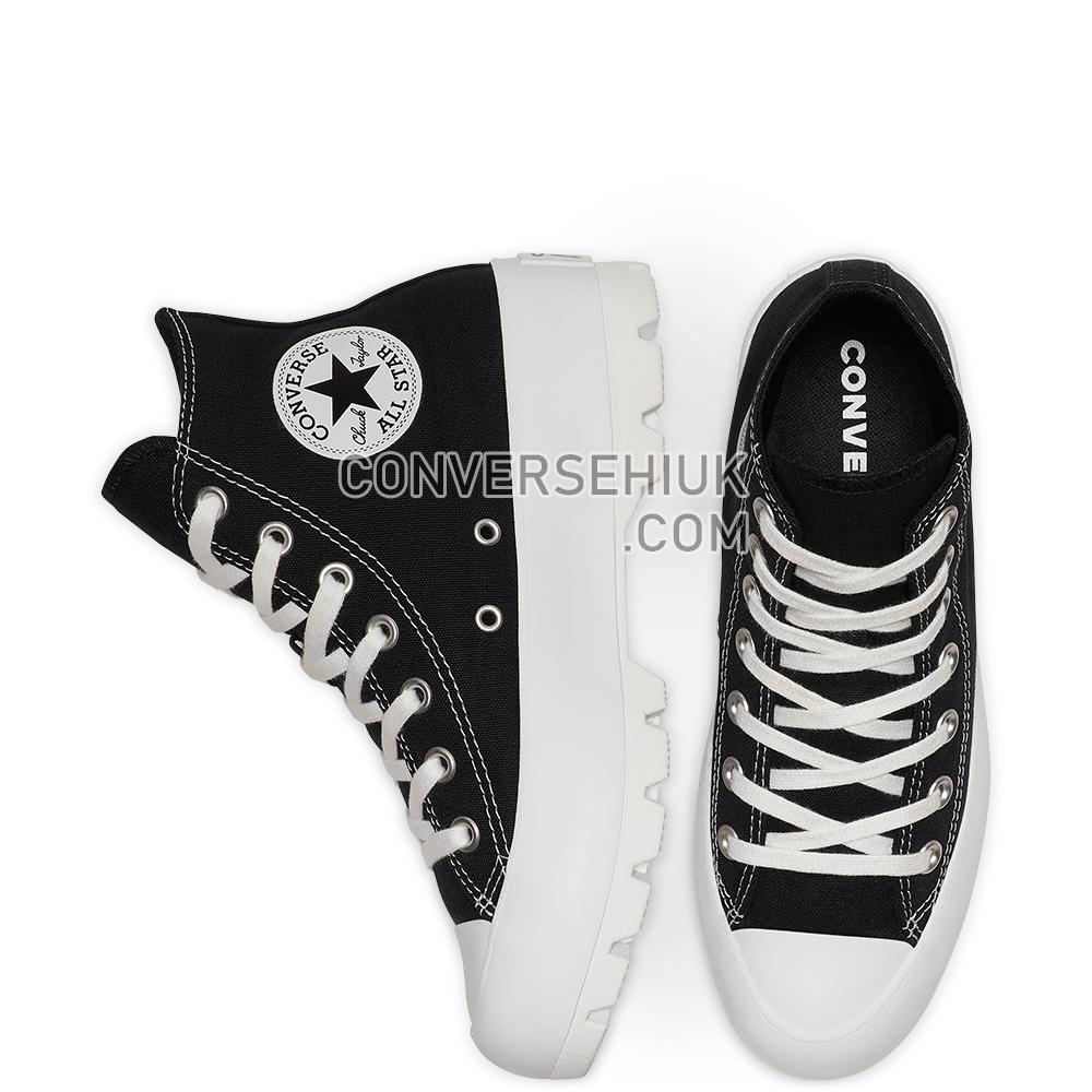 Converse Chuck Taylor All Star Lugged High Top Black/White/Black 565901C Shoes