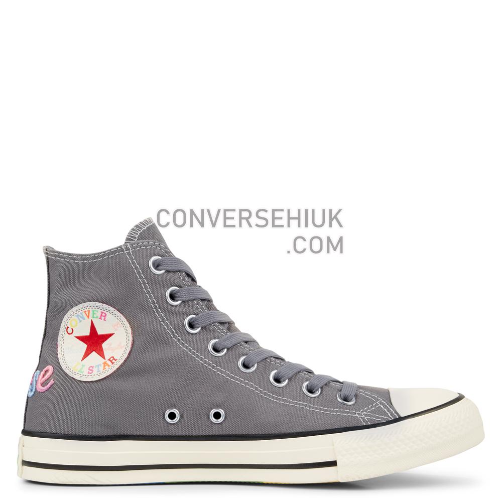 Converse Chuck Taylor All Star Rainbow High Top Mason/Egret/Mason 165555C Shoes