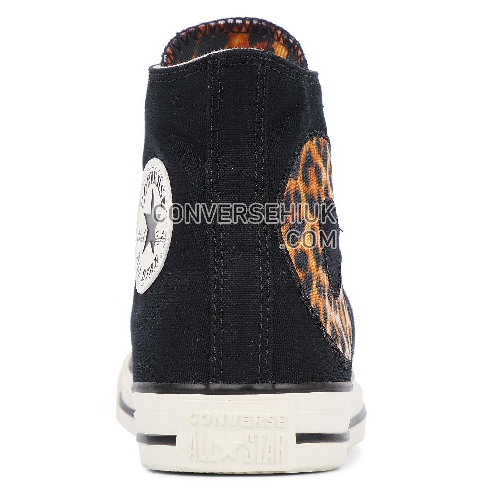 Converse Chuck Taylor All Star Wild Logo High Top Black/Black/Egret 164673C Shoes