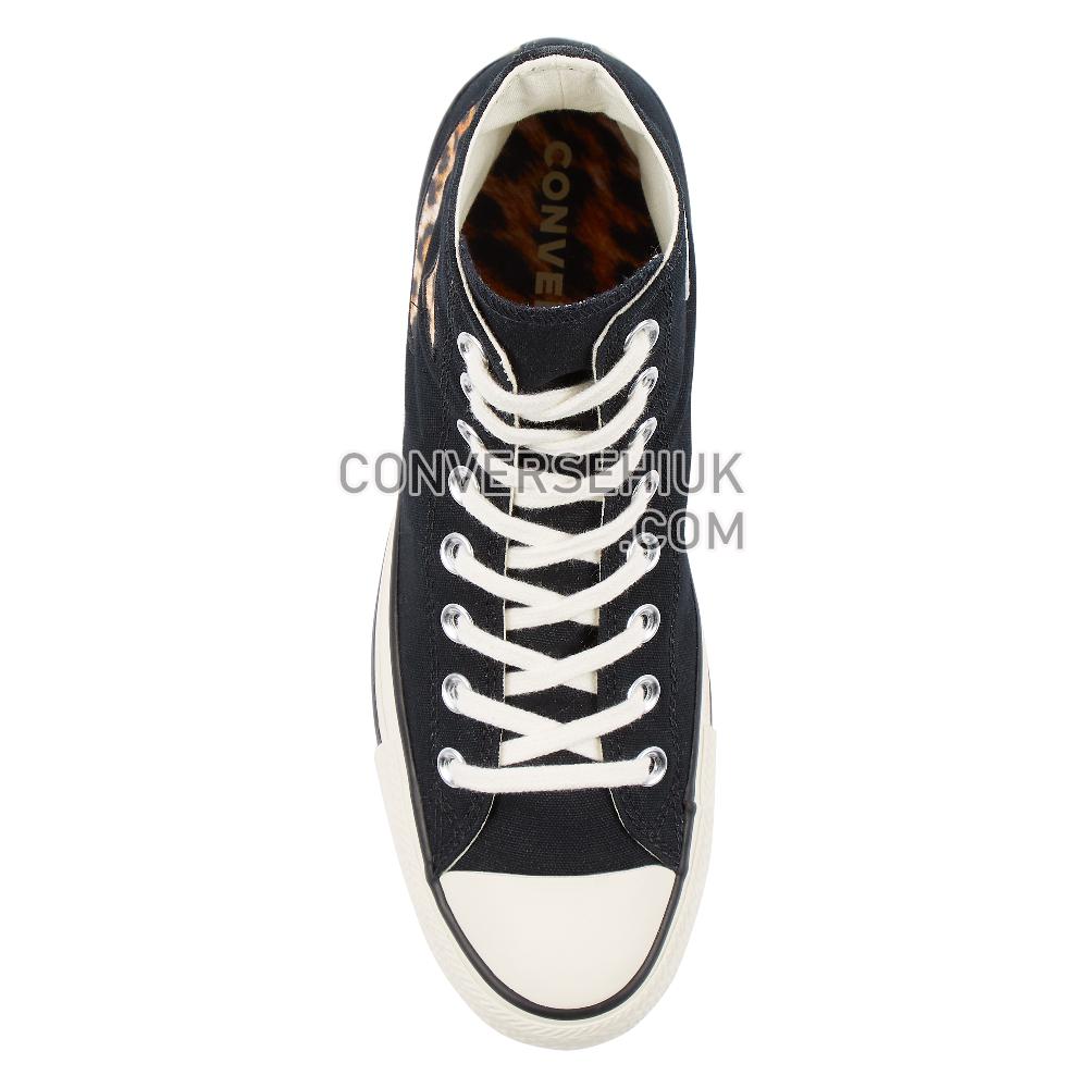 Converse Chuck Taylor All Star Wild Logo High Top Black/Black/Egret 164673C Shoes