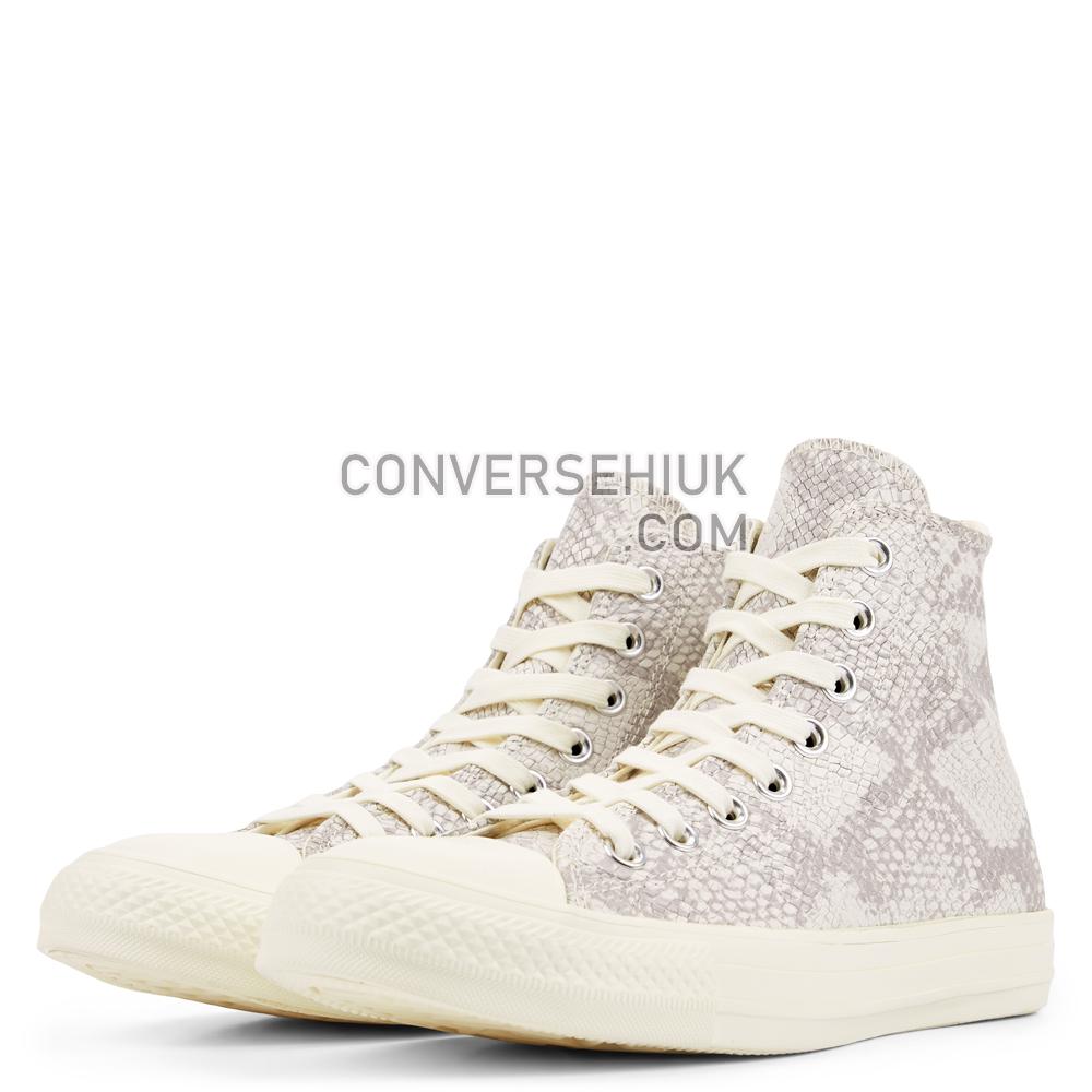 Converse Chuck Taylor All Star Animal Print Suede High-Top Egret/Brown/Egret 165611C Shoes