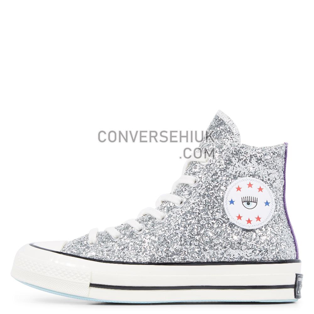 Converse x Chiara Chuck 70 Glitter High Top Tillandsia/Purple/Silver/Egret 563832C Shoes