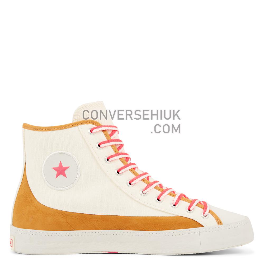 Converse Chuck Taylor All Star Sasha High-Top Egret/Amber/Ochre/Racer/Pink 564312C Shoes