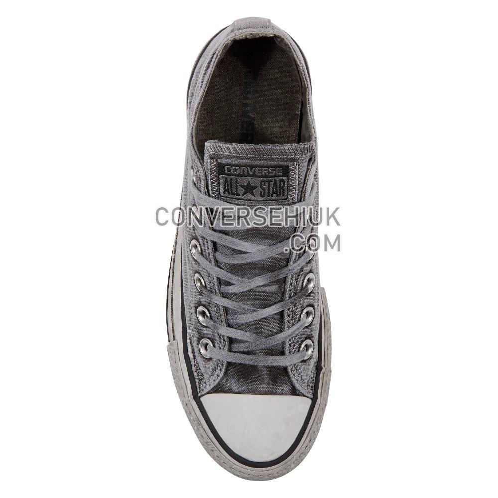 Converse Chuck Taylor All Star Lift Smoked Canvas Low Top Gray/Gray/White 563112C Shoes