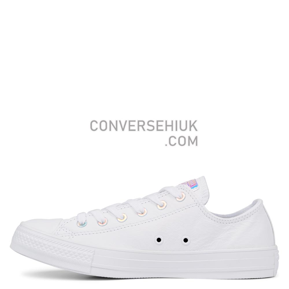 Converse Chuck Taylor All Star Iridescent Low Top White/White/White 165623C Shoes