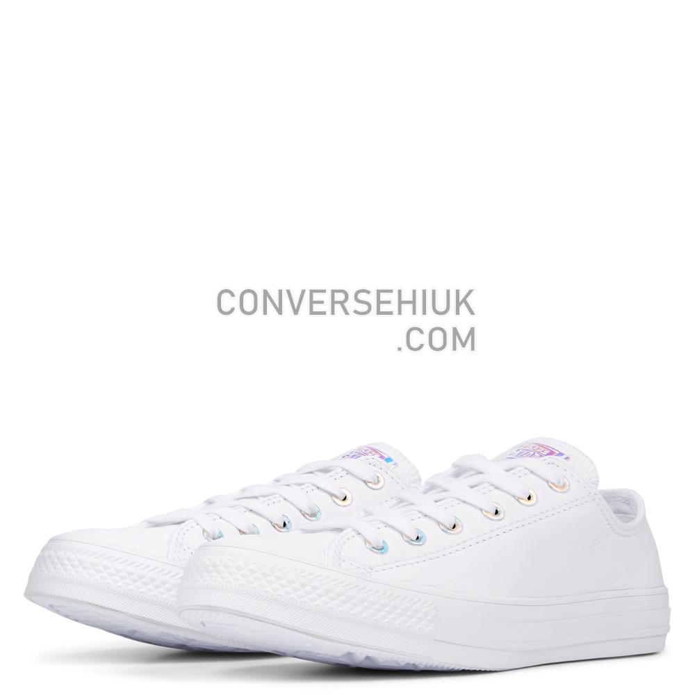 Converse Chuck Taylor All Star Iridescent Low Top White/White/White 165623C Shoes