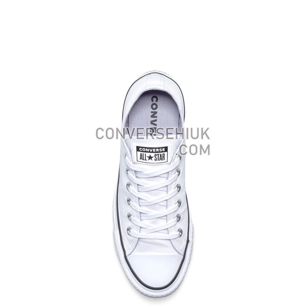 Converse Chuck Taylor All Star Precious Metals Textile Low Top White/White/Black 561712C Shoes