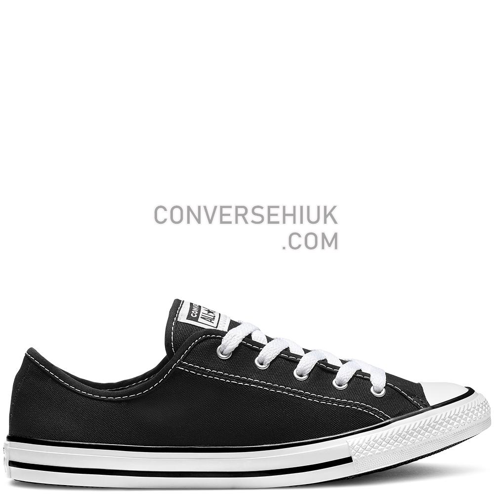 Converse Chuck Taylor All Star Dainty New Comfort Low Top Black/White/Black 564982C Shoes