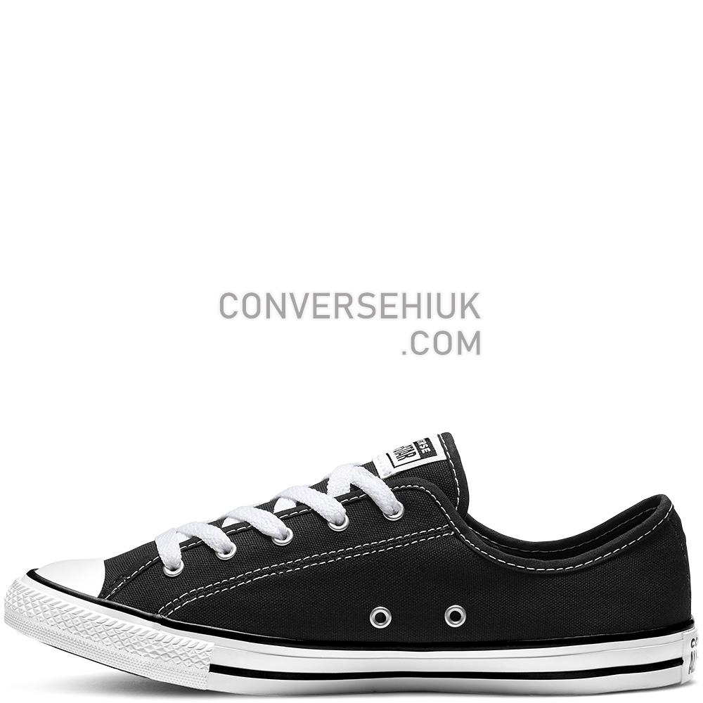 Converse Chuck Taylor All Star Dainty New Comfort Low Top Black/White/Black 564982C Shoes