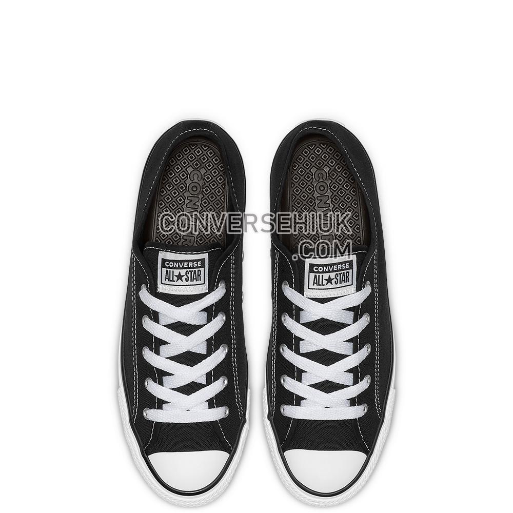 Converse Chuck Taylor All Star Dainty New Comfort Low Top Black/White/Black 564982C Shoes