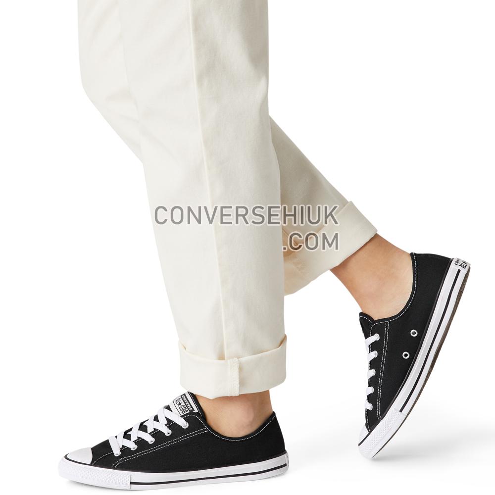 Converse Chuck Taylor All Star Dainty New Comfort Low Top Black/White/Black 564982C Shoes