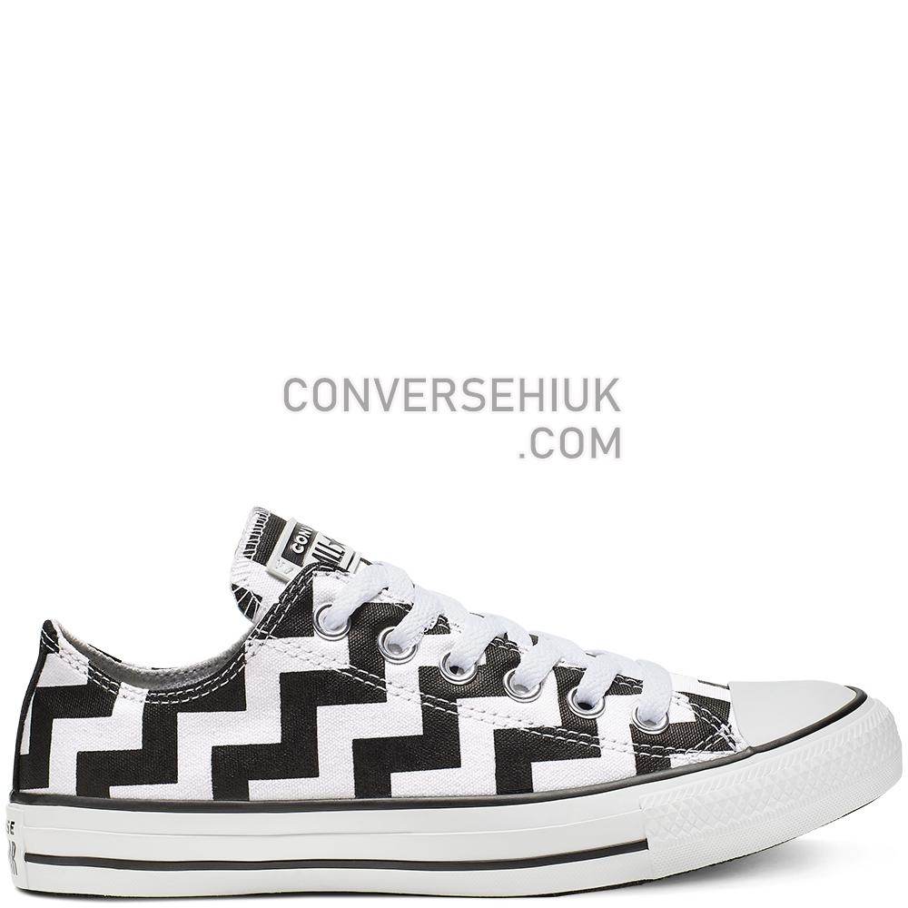 Converse Chuck Taylor All Star Glam Dunk Low Top White/Black/White 565438C Shoes