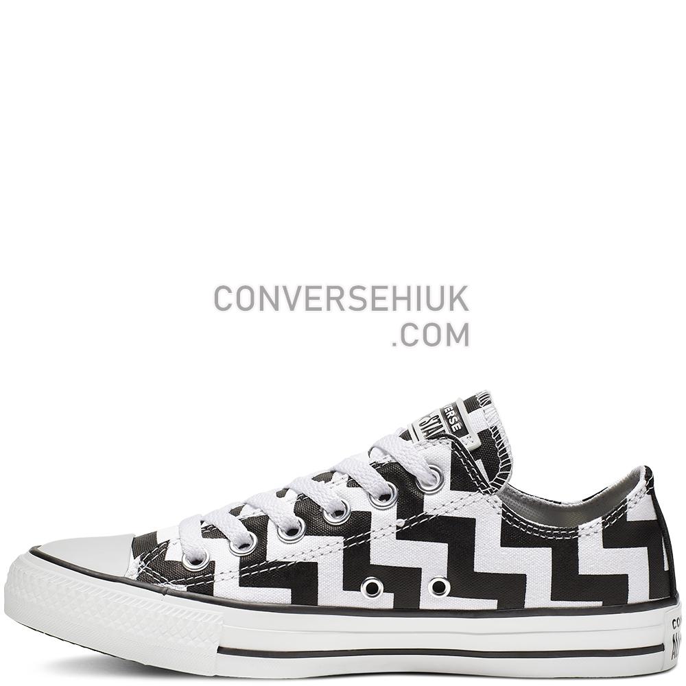 Converse Chuck Taylor All Star Glam Dunk Low Top White/Black/White 565438C Shoes