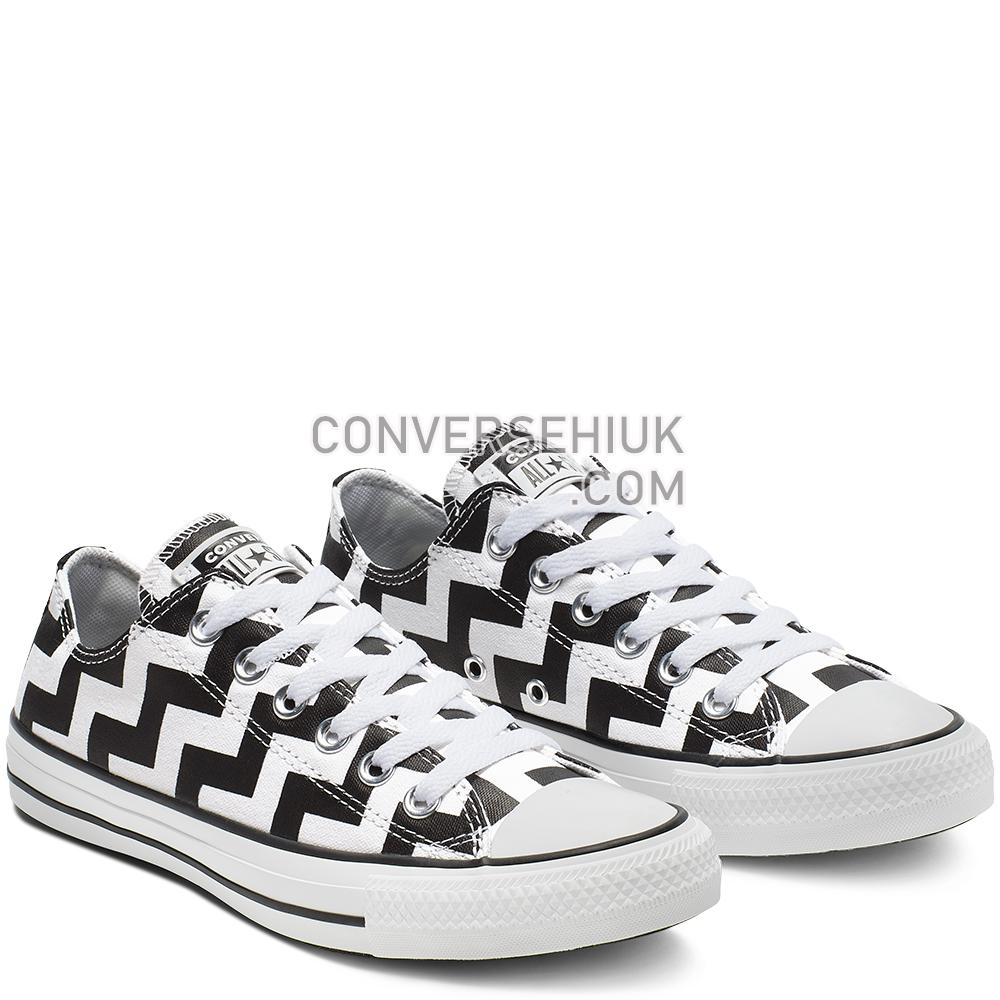 Converse Chuck Taylor All Star Glam Dunk Low Top White/Black/White 565438C Shoes