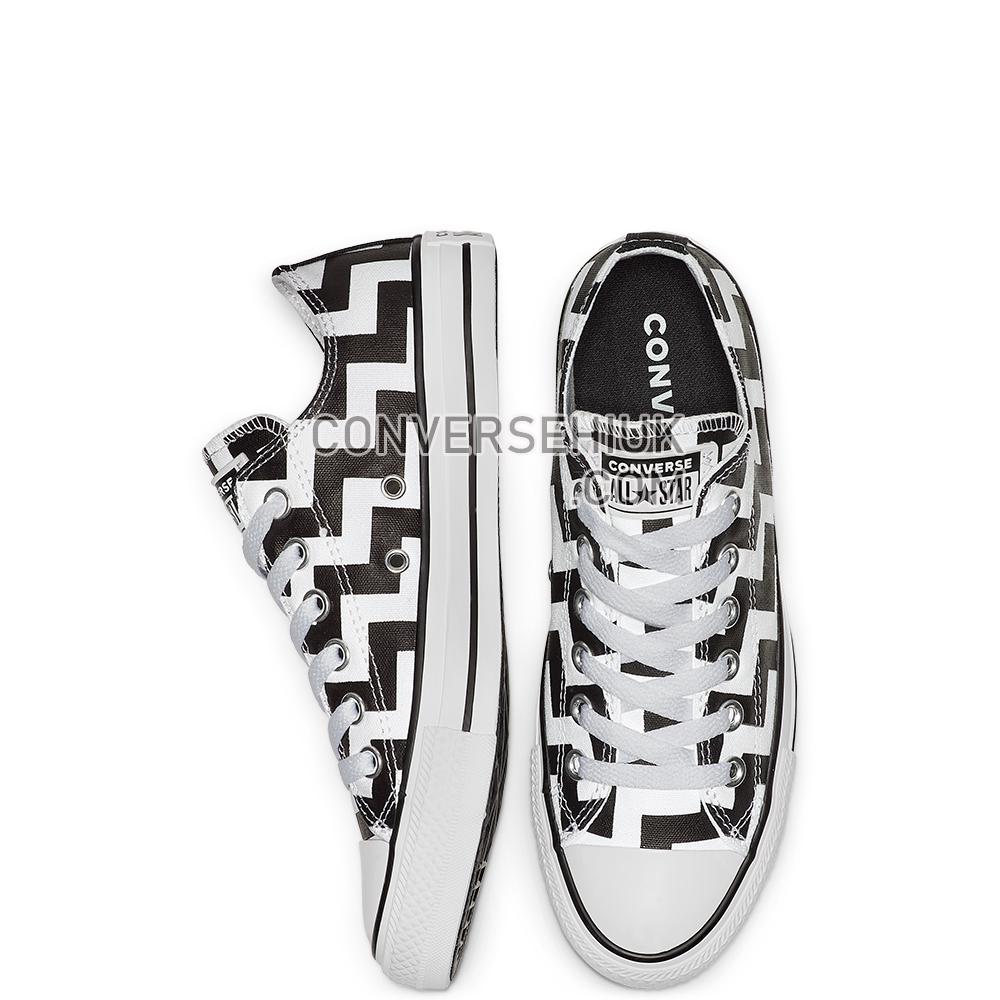 Converse Chuck Taylor All Star Glam Dunk Low Top White/Black/White 565438C Shoes