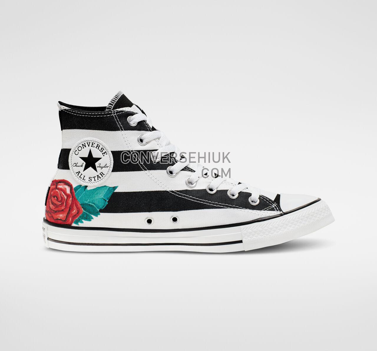 Converse Chuck Taylor All Star Skull Print High Top White/Black/Red 165821C Shoes