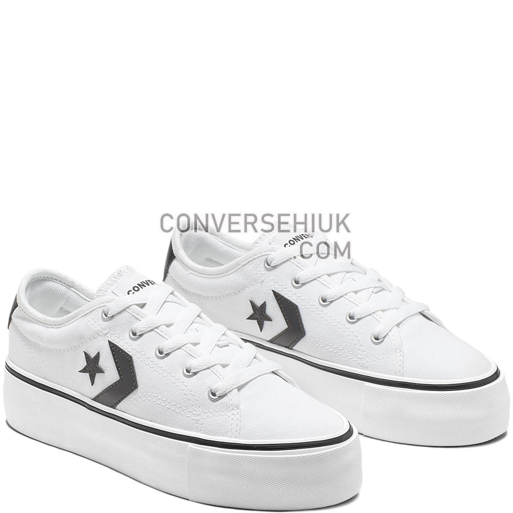 Converse Star Replay Platform Low Top Converse/Black/White 565365C Shoes