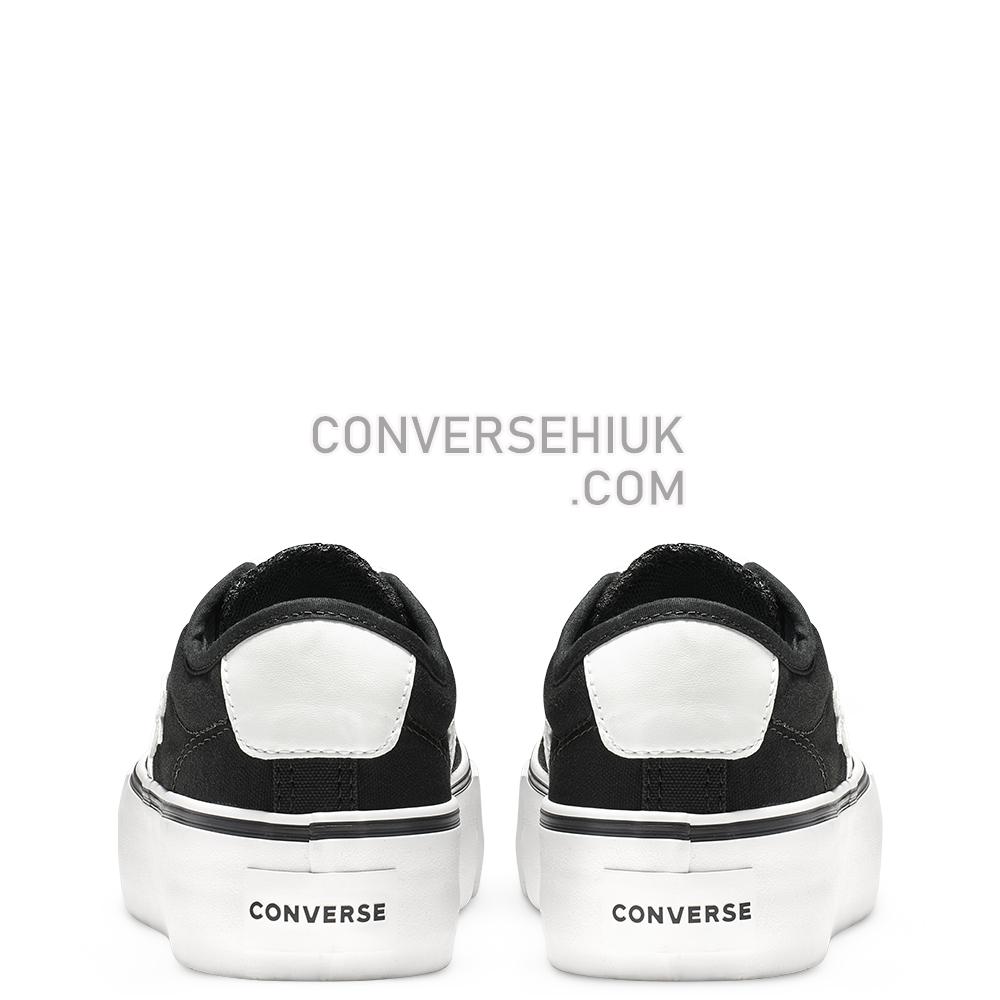 Converse Star Replay Platform Low Top Converse/Black/White 565365C Shoes